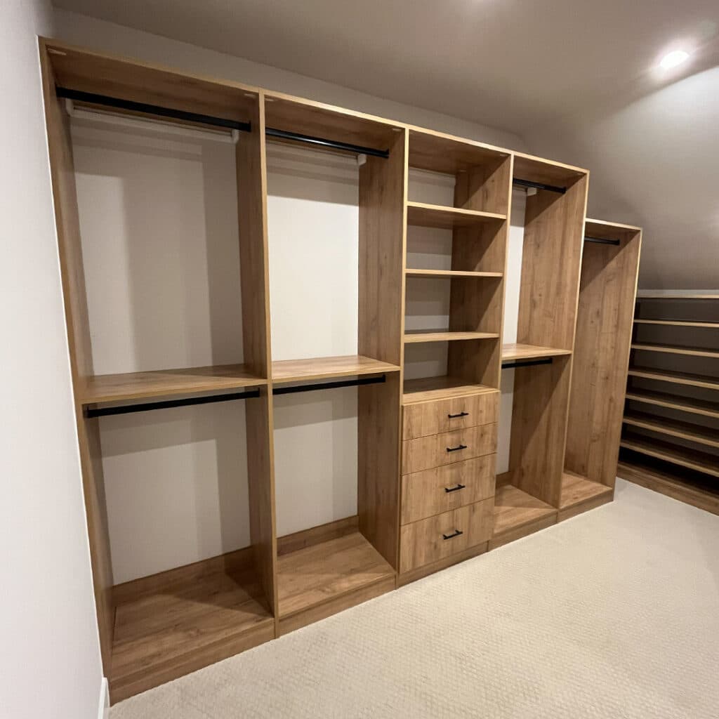 Custom closet design in Manassas, VA
