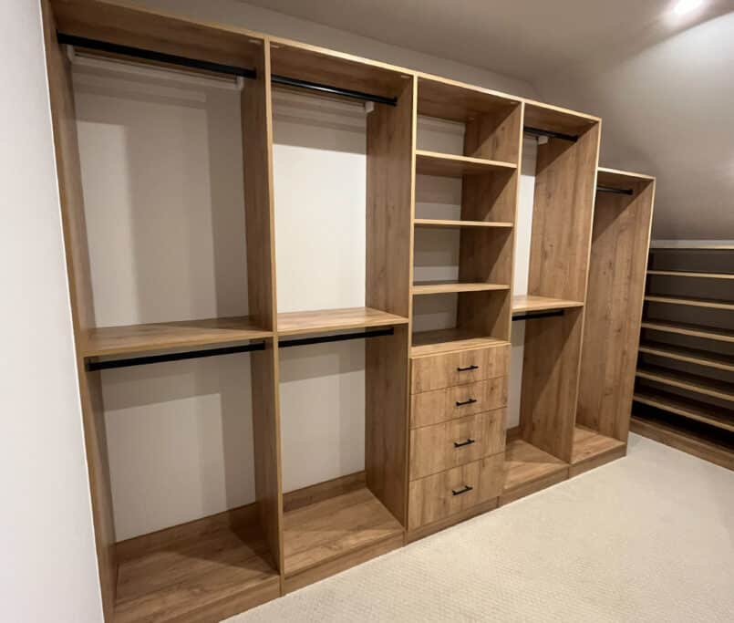 Custom closet design in Manassas, VA